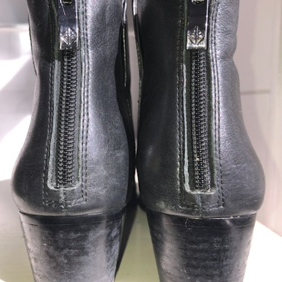 Antonio Melani Bootie Black Leather - Picture 6 of 11